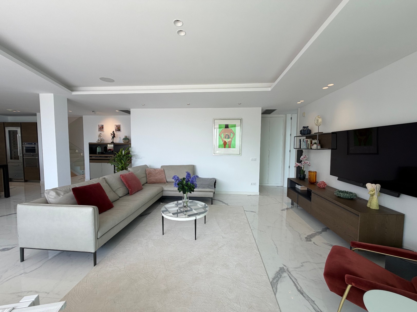 Exclusiva villa con vistas panorámicas al mar, piscina infinity, ascensor y zona privada de bienestar en Benissa