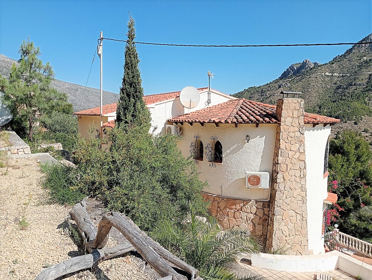 Villa with postcard views