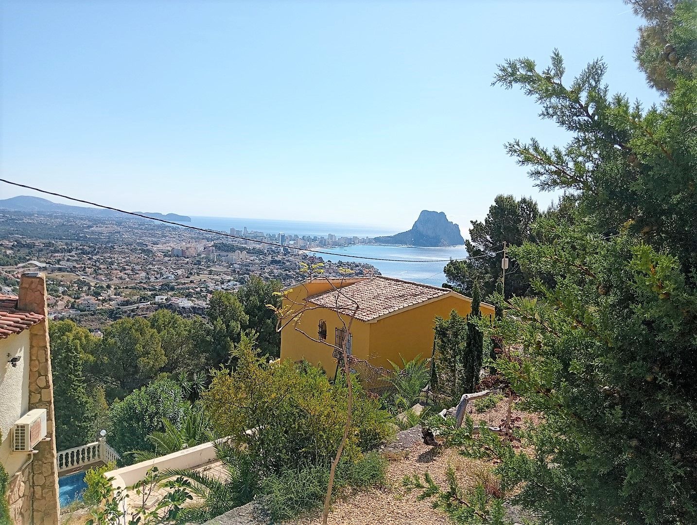 Villa with postcard views
